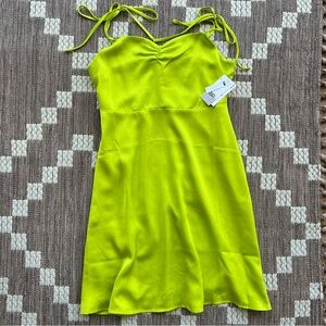 NWT Nordstrom Vibrant Green Dress XS